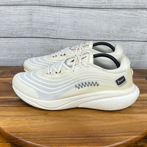 adidas x Parley Supernova 2.0 Chalk White Non Dyed Men’s Shoes HP2233 Size 10.5